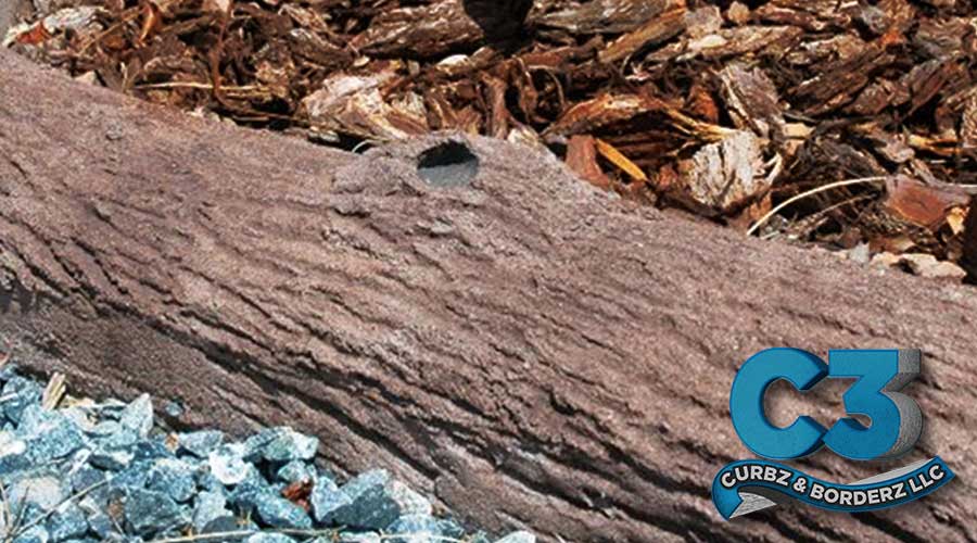 custom-stamped-edging-bark-texture